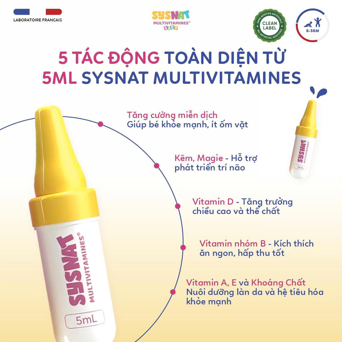 Vitamin tổng hợp Sysnat Multivitamines